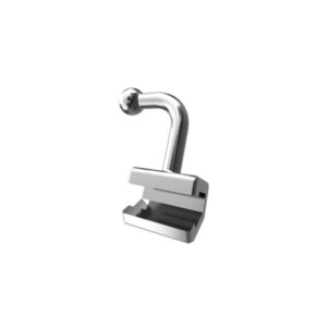 هوک زاویه دار ارتودنسی کریتیو دنتال استنلس استیل 10 عددی | Creative Dental Curved Crimping Hook