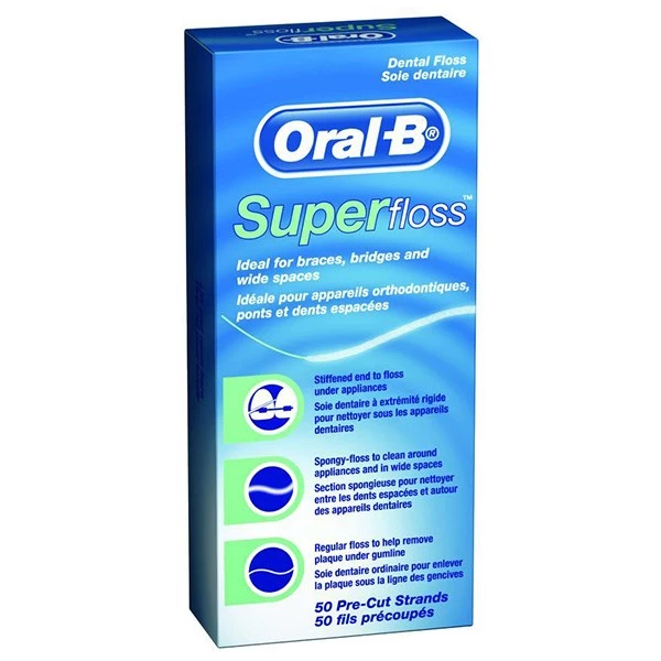 نخ دندان ارتودنسی | Super Floss